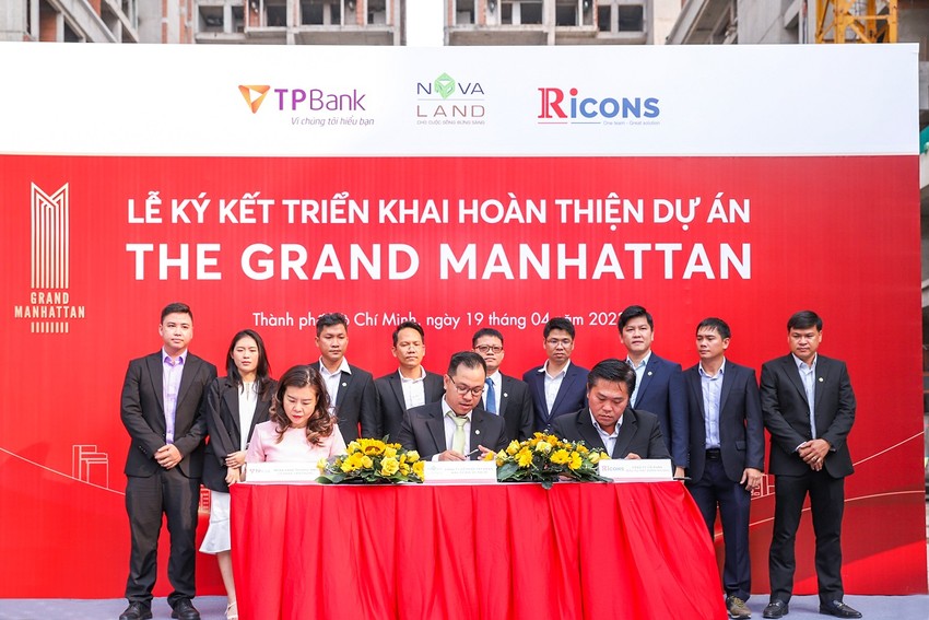 Dự án The Grand Manhattan của Novaland được cấp vốn để tái khởi động