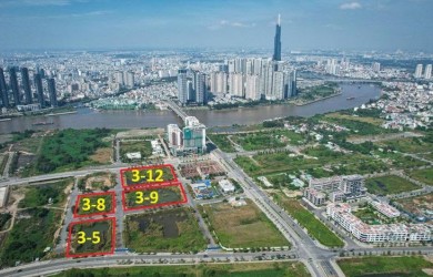 Đấu giá trực tuyến bốn lô đất Thủ Thiêm, giá khởi điểm hơn 16.600 tỷ